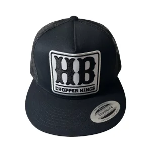 Chopper Kings HB CK trucker hat white patch