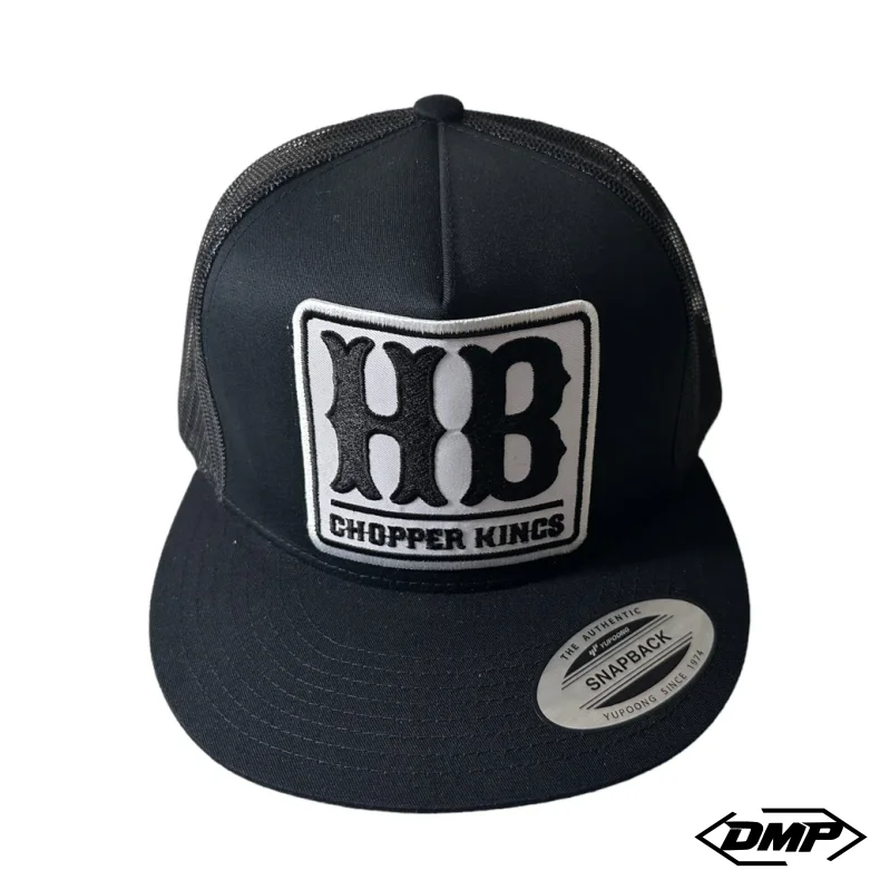 Chopper Kings HB CK trucker hat white patch