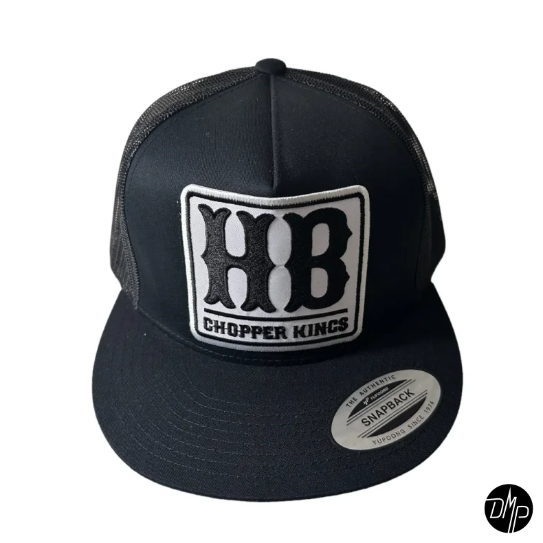 Chopper Kings HB CK trucker hat white patch
