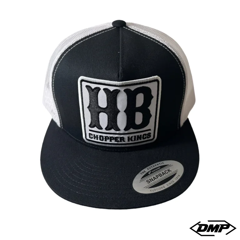Chopper Kings HB CK trucker hat white patch