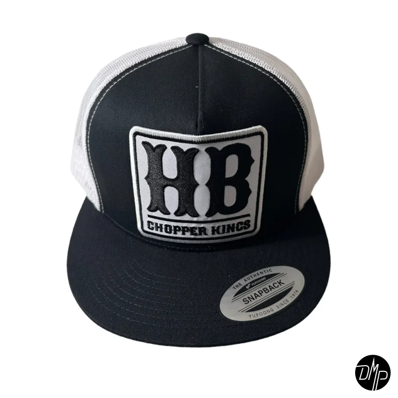 Chopper Kings HB CK trucker hat white patch