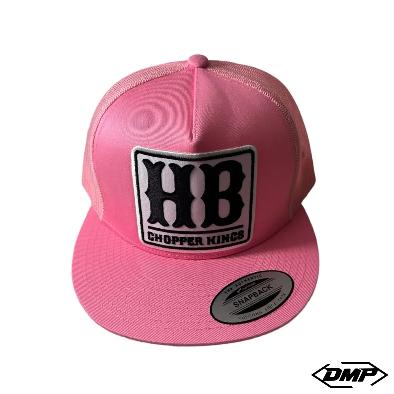 Chopper Kings HB CK trucker hat white patch