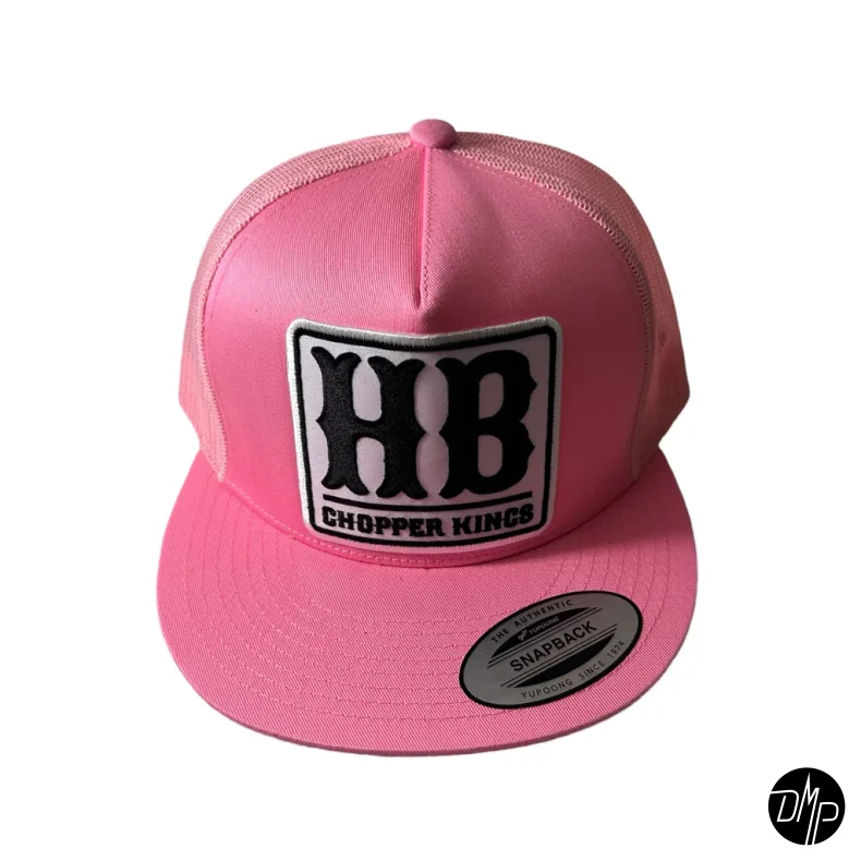 Chopper Kings HB CK trucker hat white patch
