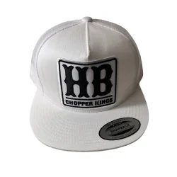 Chopper Kings HB CK trucker hat white patch