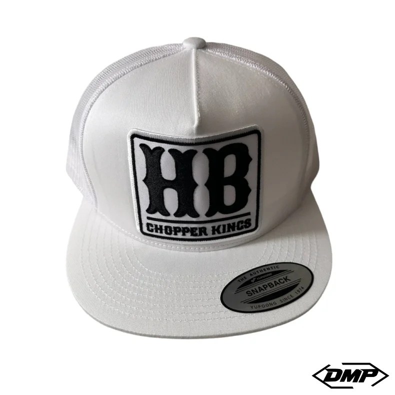 Chopper Kings HB CK trucker hat white patch