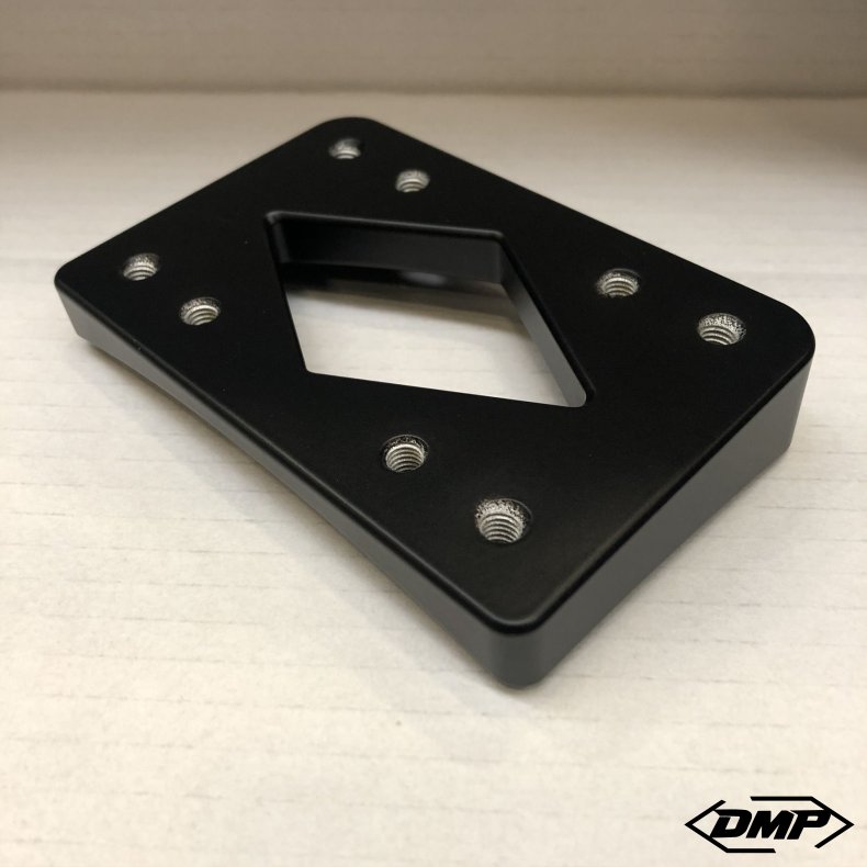 Mounting block SMALL for license plate DMP