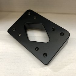 Mounting block for license plate LARGE DMP 