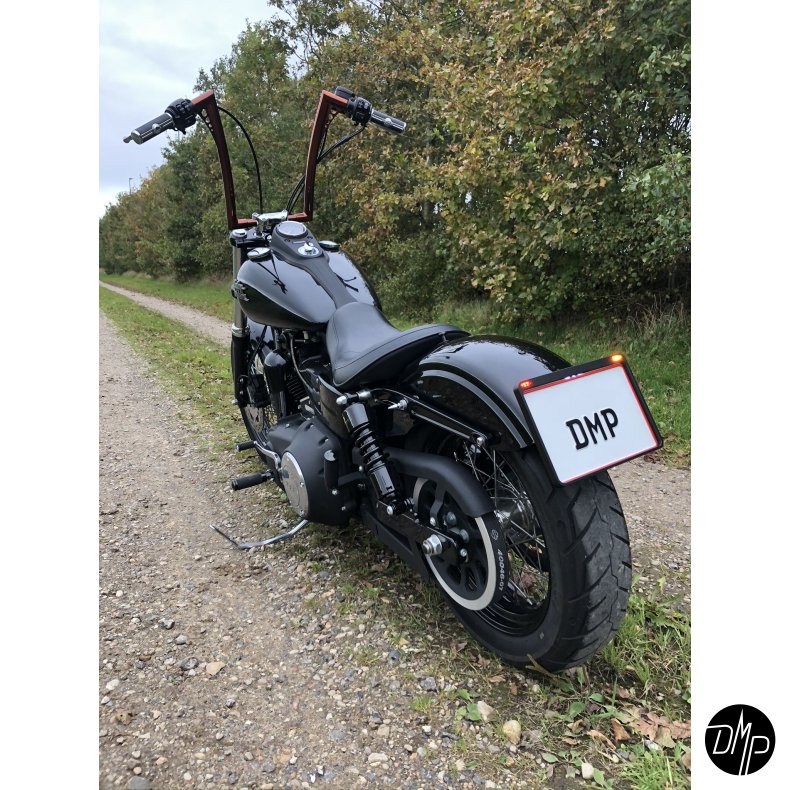 Mounting block for license plate LARGE DMP 