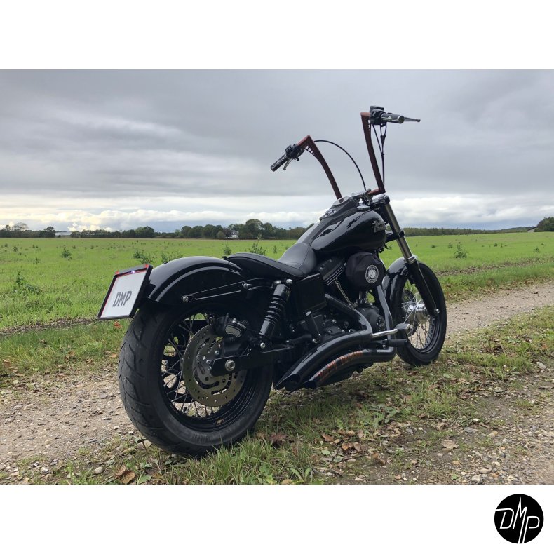 Mounting block for license plate LARGE DMP 