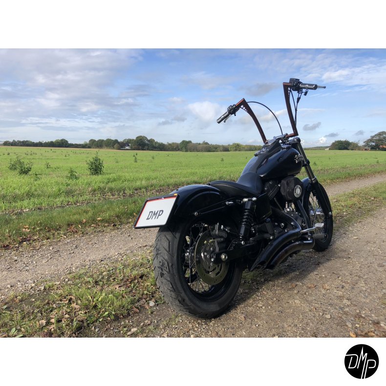 Mounting block SMALL for license plate DMP