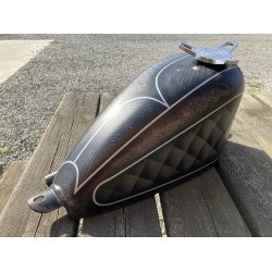 Custom Sportster "DMP EDITION" Motorcykel tank, universal 1.6 Gallon