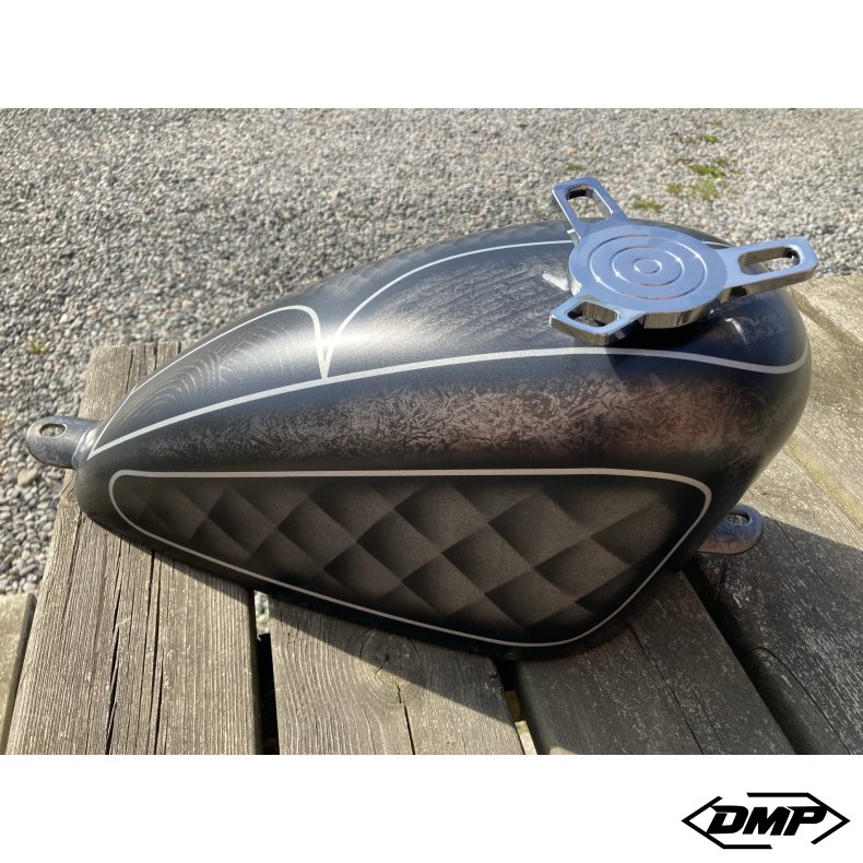 Custom Sportster "DMP EDITION" Motorcykel tank, universal 1.6 Gallon