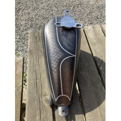 Custom Sportster "DMP EDITION" Motorcykel tank, universal 1.6 Gallon
