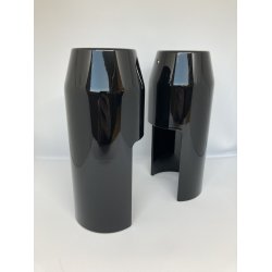 DMP Harley-Davidson Fork Covers Lower 49mm 18-21 FXBB/BBS/FXST 07-17 Dyna