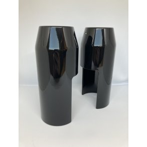 DMP Harley-Davidson Fork Covers Lower 49mm 18-21 FXBB/BBS/FXST 07-17 Dyna