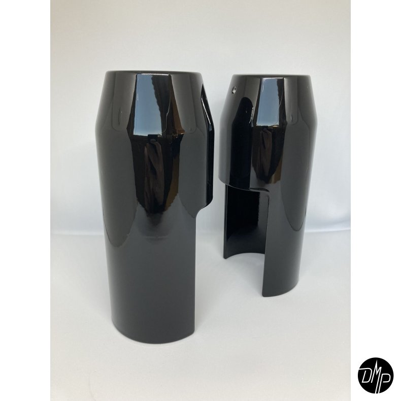 DMP Harley-Davidson Fork Covers Lower 49mm 18-21 FXBB/BBS/FXST 07-17 Dyna