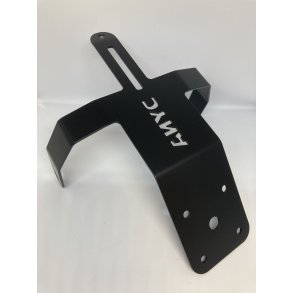 DMP License plate bracket Harley Dyna