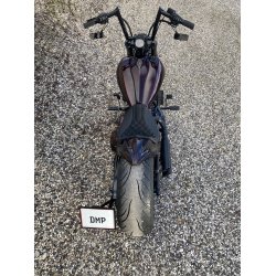 DMP Motorcykel Nummerpladeramme 5.0 DENMARK BLANK SORT
