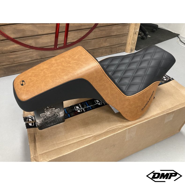 Saddlemen Step-Up s�de i custom design og med GelCore!