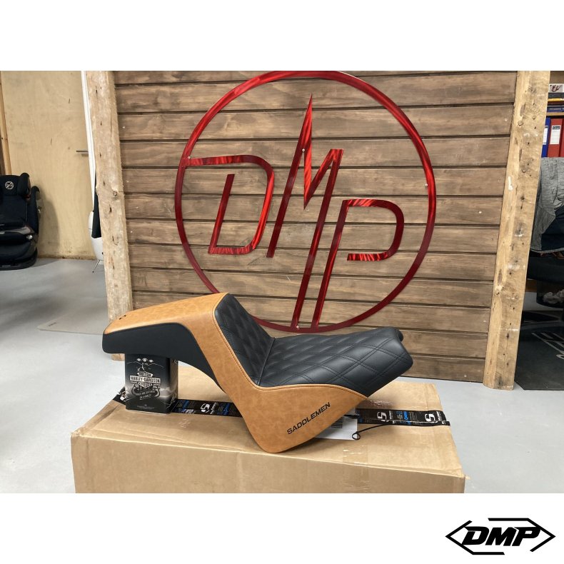 Saddlemen Step-Up s�de i custom design og med GelCore!