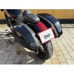 DMP License plate bracket Harley, Softail M8 18-26 