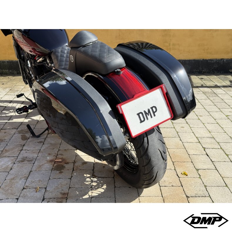 DMP License plate bracket Harley, Softail M8 18-26 