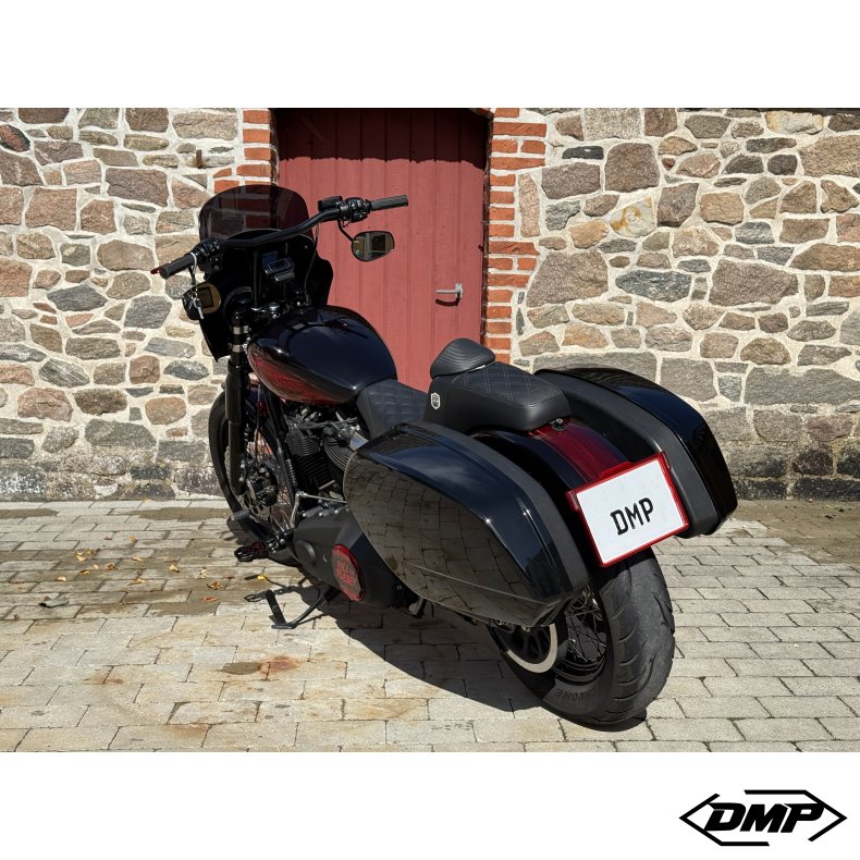 DMP License plate bracket Harley, Softail M8 18-26 