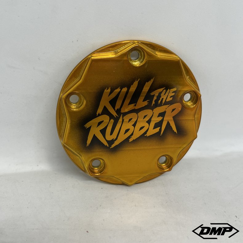 DMP Point Cover "KILL THE RUBBER" GOLD Twincam