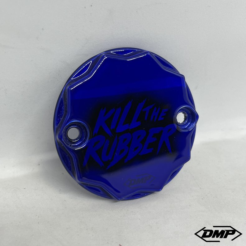 DMP Point Cover "KILL THE RUBBER" BLUE Twincam