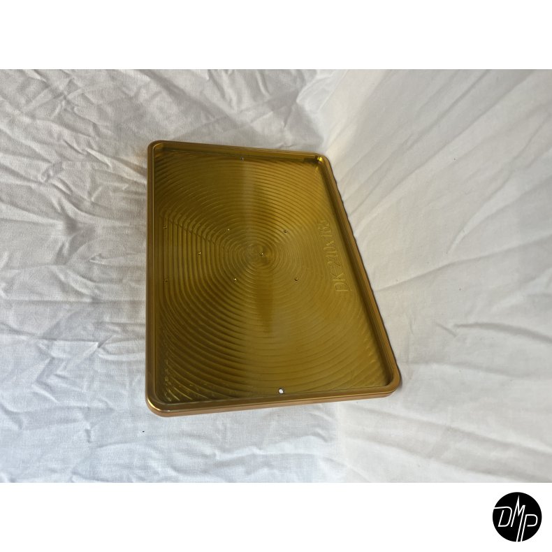 DMP Motorcykel Nummerpladeramme 0.0 DENMARK CNC GOLD