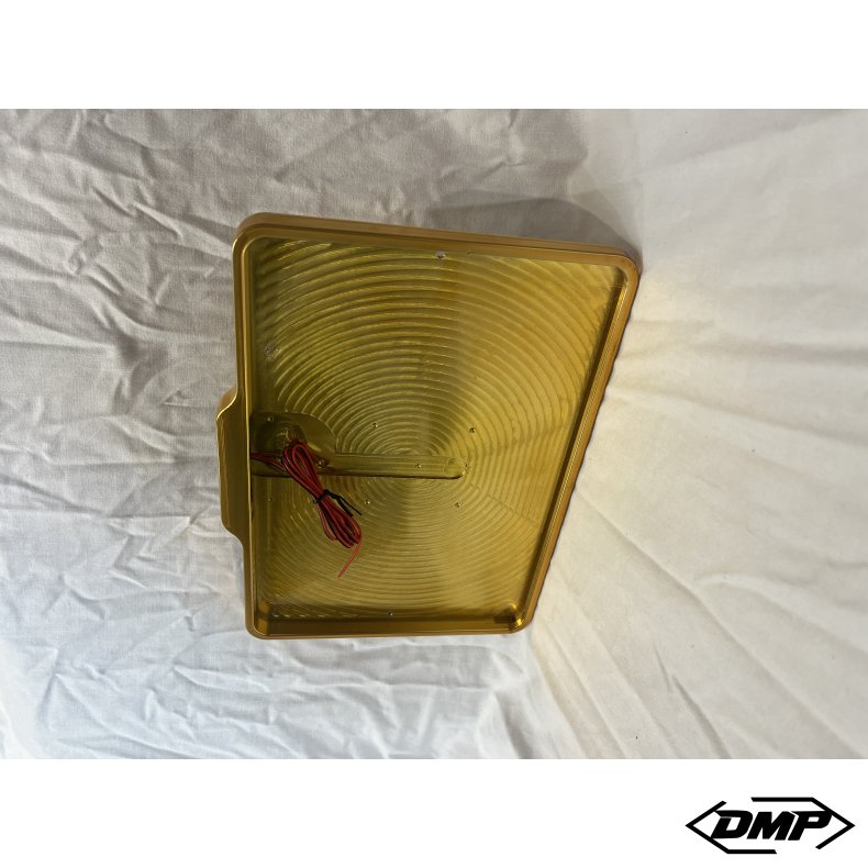DMP Motorcykel Nummerpladeramme 5.0 DENMARK CNC GOLD