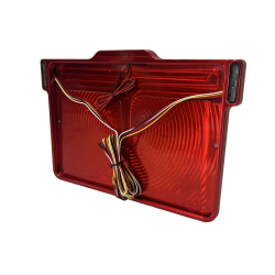 DMP Motorcykel Nummerpladeramme 3.0 DENMARK CNC RED