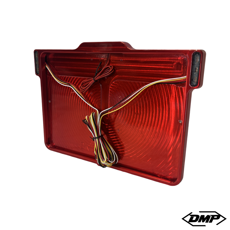 DMP Motorcykel Nummerpladeramme 3.0 DENMARK CNC RED