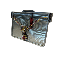 DMP Motorcykel Nummerpladeramme 3.0 DENMARK CNC SILVER