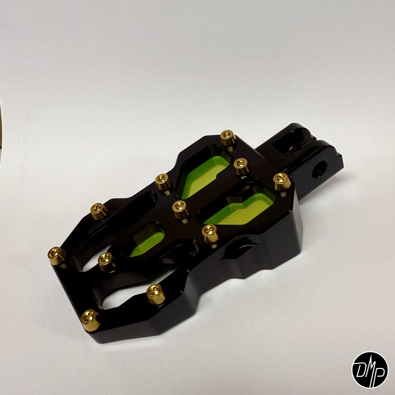 DMP "Street Savage" fodhviler, Race black med "Acid Green" plade