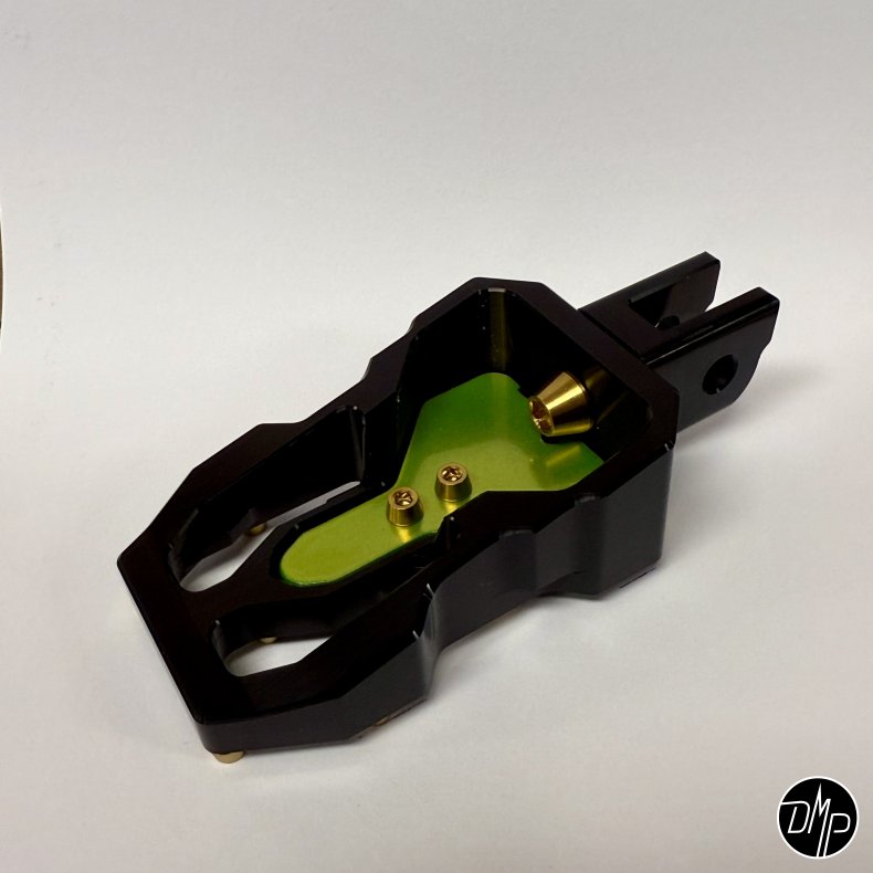 DMP "Street Savage" fodhviler, Race black med "Acid Green" plade