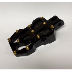 DMP "Street Savage" fodhviler, Race black med Mat Forged Carbon plade