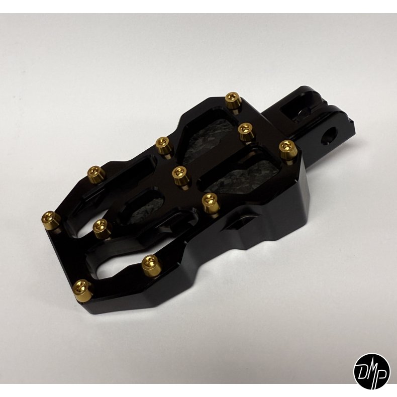 DMP "Street Savage" fodhviler, Race black med Mat Forged Carbon plade