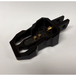 DMP "Street Savage" fodhviler, Race black med Mat Forged Carbon plade