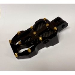 DMP "Street Savage" fodhviler, Race black med Mat 3K Carbon plade