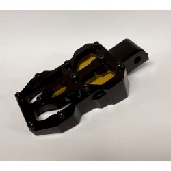 DMP "Street Savage" fodhviler, Race black med Guld plade