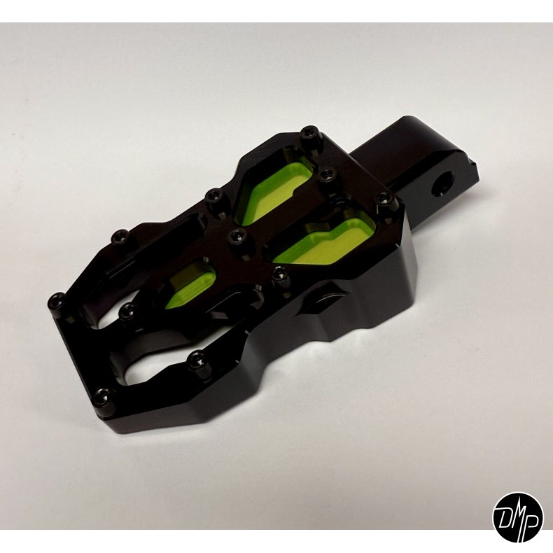 DMP "Street Savage" fodhviler, Race black med "Acid Green" plade