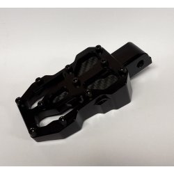 DMP "Street Savage" fodhviler, Race black med Mat 3K Carbon plade