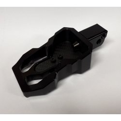 DMP "Street Savage" fodhviler, Race black med Mat 3K Carbon plade