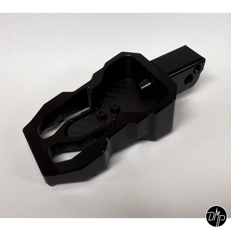 DMP "Street Savage" fodhviler, Race black med Mat 3K Carbon plade