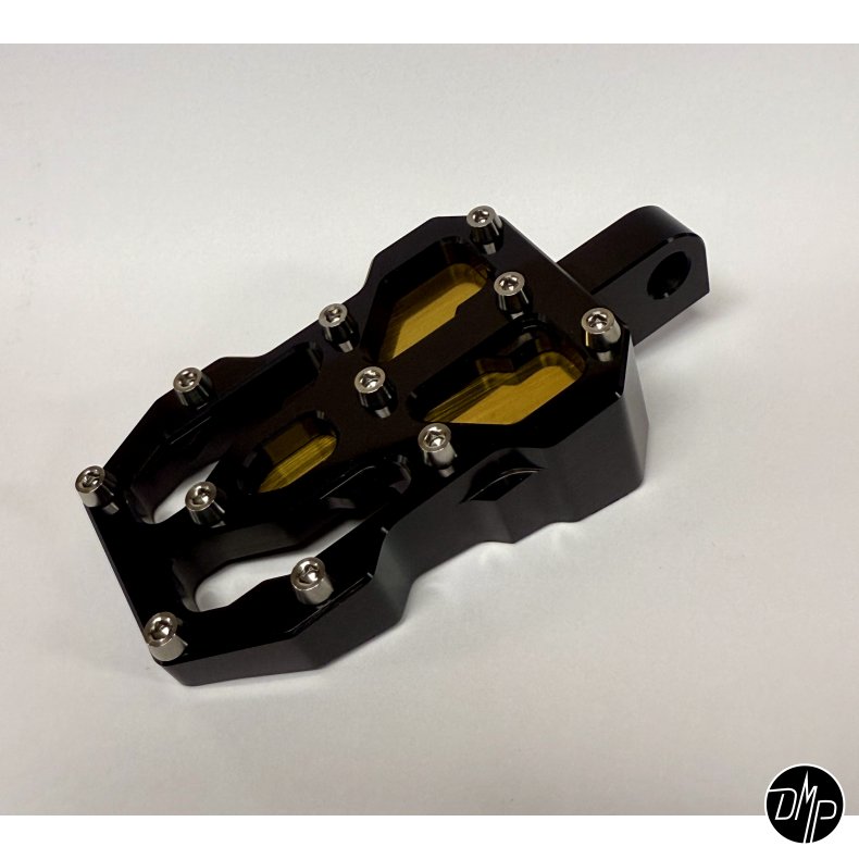 DMP "Street Savage" fodhviler, Race black med Guld plade