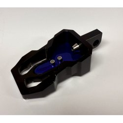 DMP "Street Savage" fodhviler, Race black med Candy bl plade