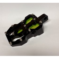 DMP "Street Savage" fodhviler, Race black med "Acid Green" plade