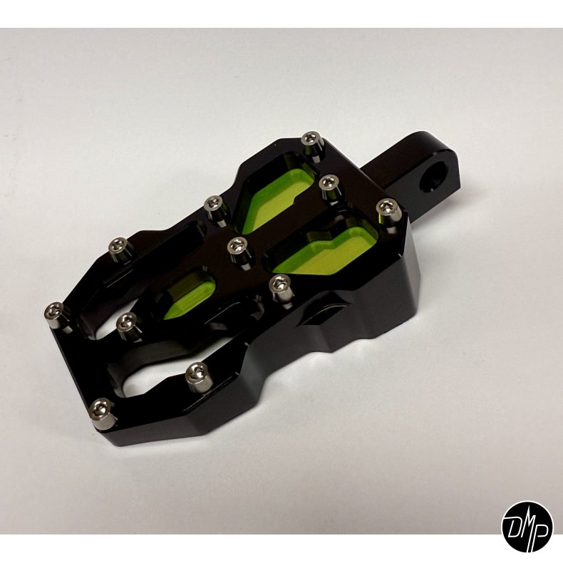 DMP "Street Savage" fodhviler, Race black med "Acid Green" plade