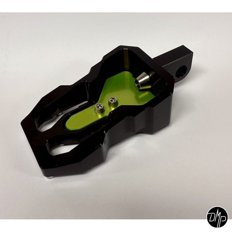 DMP "Street Savage" fodhviler, Race black med "Acid Green" plade